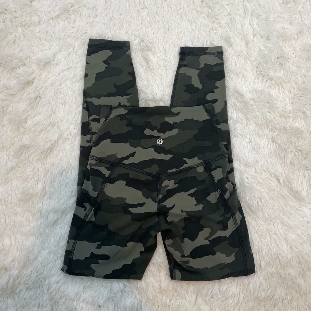 Lululemon Align High-Rise Pant w/ Pockets 25"Heritage 365 Camo Medium Olive